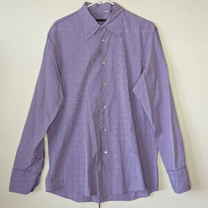 John Varvatos Pin Striped Button Down Dress Shirt